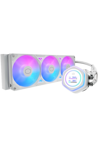 Cooler Master Liquid 360 Atmos II LCD 3 x 120 mm Alb