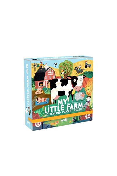 Londji Puzzle-uri de buzunar pentru copii: Ferma mea mică