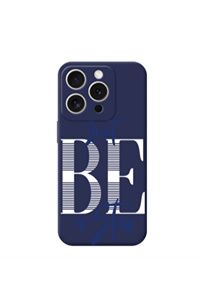 Other Apple iPhone 15 Pro Just Be a Star Dark blue Colored Silicone TPU Θήκη