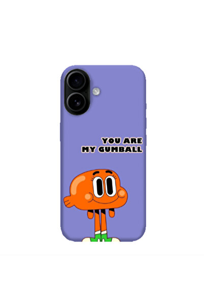 Other Apple Iphone 16 plus You are my gumball Purple Colored Silicone TPU Θήκη