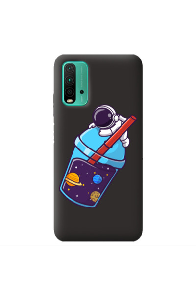 Other Xiaomi Poco M3 Longing in space Black Colored Silicone TPU Θήκη