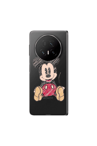 Other Honor Magic V5 Mickey mouse 2 Transparent Silicone TPU Θήκη