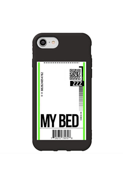 Other Apple iPhone 7 My Bed ZZZ Black Colored Silicone TPU Θήκη