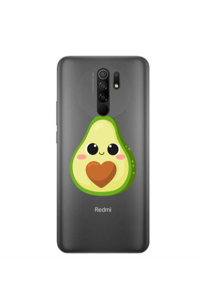 Other Xiaomi Redmi 9 Baby avocado Transparent Silicone TPU Θήκη
