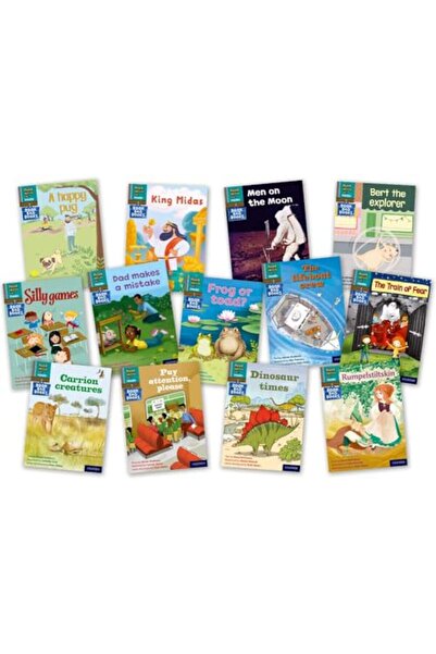 OXFORD UNIVERSITY PRESS مجموعة كتب ريد رايت إنك فونيكس - حقيبة كتب رمادية تحت...