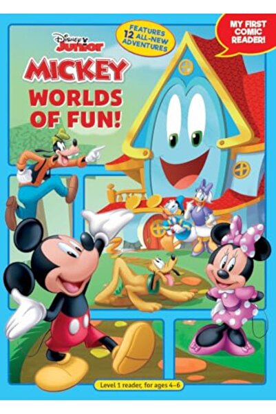 Disney Press Mickey Funhouse Worlds Of Fun