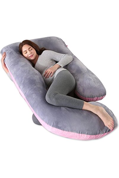 Pomefar G-Shape Pregnancy Full Body Pillow, Maternity Sleeping Support Pillow...