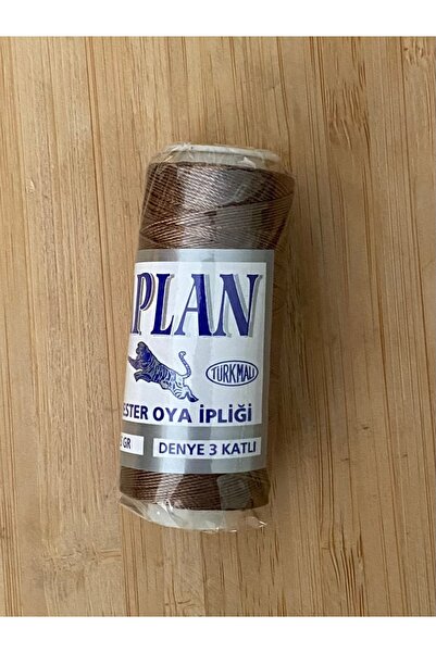 Kaplan Polyester Sewing Thread 3 Ply 25 Gr Dark Mink Color No;1144