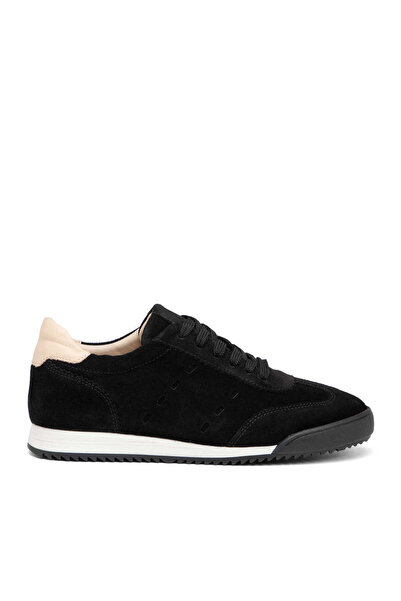 Tergan Siyah Hakiki Süet Deri Kadın Sneaker - K26I1AY68530-A01