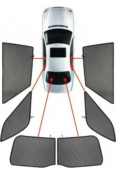Other CarShades Πλευρικά Σκιάδια Αυτοκινήτου για Opel Crossland Πεντάθυρο (5D...