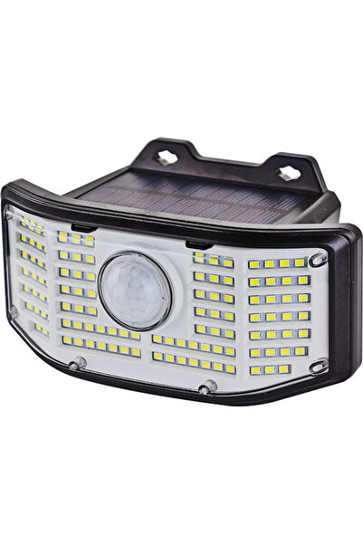 POWERTECH Αδιάβροχος Ηλιακός Προβολέας LED 2W Ψυχρό Λευκό 6500K με Αισθητήρα ...