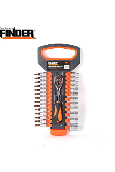 finder Σετ καστάνιας 1/4 " 27 τεμαχίων