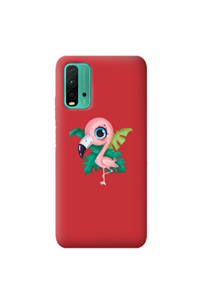 Other Xiaomi Poco M3 Swan Red Colored Silicone TPU Θήκη
