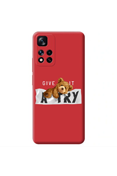 Other Xiaomi Redmi Note 11 Pro 5G Give me Red Colored Silicone TPU Θήκη