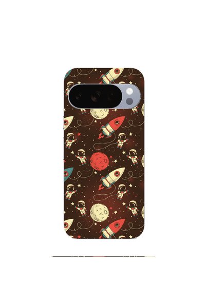 Other Google Pixel 10 Pro XL Stars and astronaut Transparent Silicone TPU Θήκη