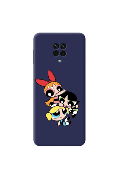 Other Xiaomi Redmi Note 9 Pro Powerpuff Dark blue Colored Silicone TPU Θήκη