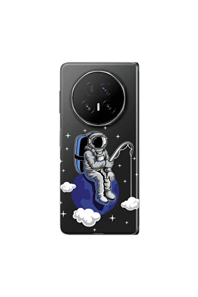 Other Honor Magic V5 Fishing space Transparent Silicone TPU Θήκη