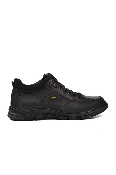 Aspor Black Men's Casual Shoes