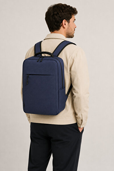 KAFFAA Rucsac unisex zilnic cu compartiment pentru laptop