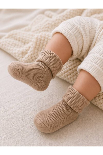Che Sara Organic Cotton 5-Piece Boxed Premium 1. Quality Baby & Children's Socks