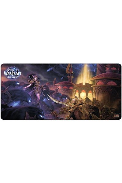 Blizzard World Of Warcraft Подложка за мишка с ключово изкуство от Полунощния...