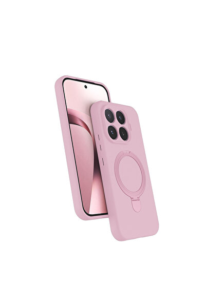 m.tk moveteck Xiaomi Mi 17T Uyumlu Kılıf Magsafe Halkalı Extra Standlı içi Ka...