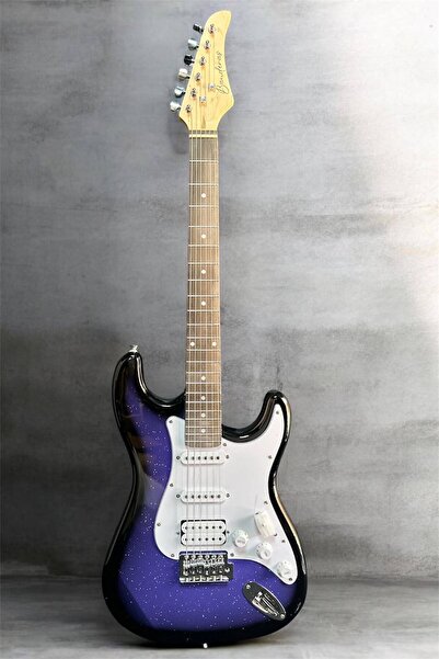 BANDERAS Mor Elektro Gitar Kılıf Askı Kapo Pena Kablo