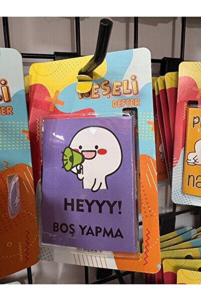 ELUNE İSTANBUL &Milano Premium Eğlenceli Mini Defter 2 li Set – Heyyy Boş Yap...