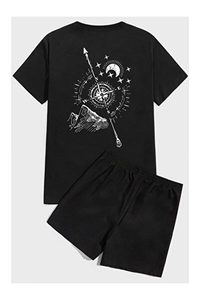Joetsu Unisex Oversize Σετ με Σορτς και Κοντομάνικο T-shirt, Άνετη Εφαρμογή, ...