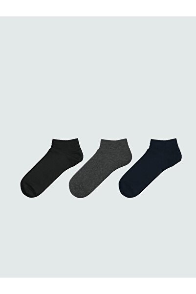 LC Waikiki Men's Booties Socks 3-Pack (S5)