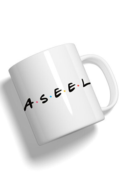 Generic Fashion World Mug Printed with High-quality Friends by name ASEEL