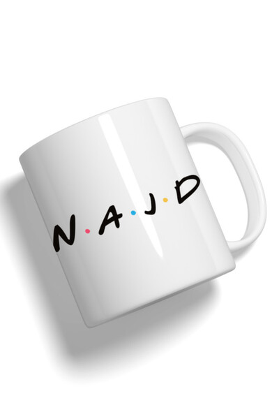 Generic Fashion World Mug Printed with High-quality Friends by name NAJD