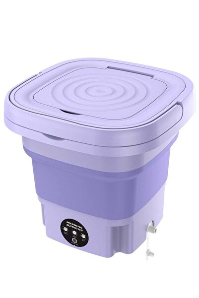 ELTRAZONE Folding Washing Machine Mini Automatic Clothes Washing Machine Port...