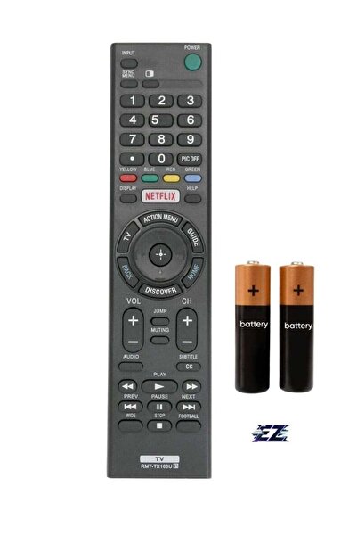 ELTRAZONE جهاز تحكم عن بعد بديل جديد لتلفزيونات سوني - متوافق مع XBR-65X900C،...