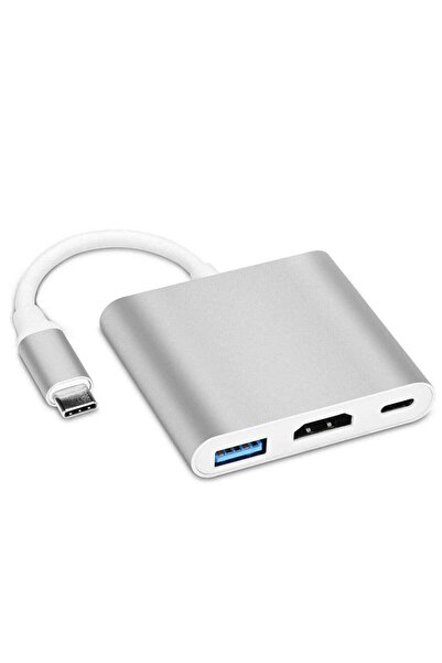 ELTRAZONE 3-in-1 USB C to HDMI Multiport Adapter – Type-C Hub with Thunderbol...
