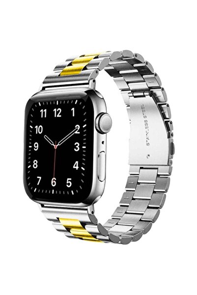 ELTRAZONE Metal Bands Compatible with Apple Watch Band 41mm, Stainless Steel ...