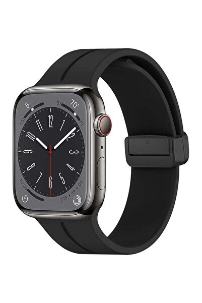 Generic Apple Watch Band 45mm & 49mm for Men – Quick Release Soft Silicone Sp...