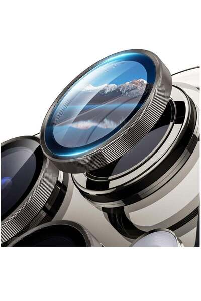 ELTRAZONE iPhone 15 Pro/15 Pro Max Camera Lens Protector - [3+1Pack] Ultra-HD...