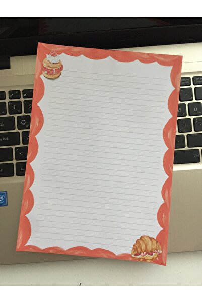 LaCerdaDizayn B5 Tatlı Temalı Notepad, Memopad, Not Defteri