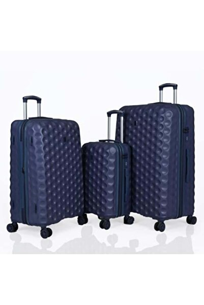 Generic Cool and Stylish Geometric Pattern Hardshell Luggage Set of 3 29/25/2...