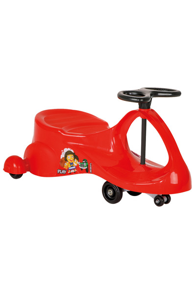 PİLSAN PlasmaCar without pedals Play Car Red, light and portable, maximum wei...