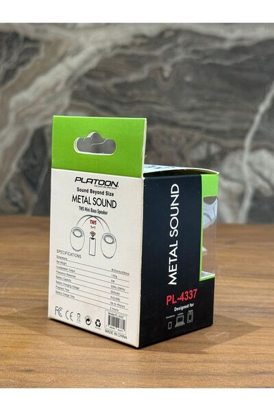 Platon Platoon PL-4337 BLUETOOTH BAĞLANTILI RGB IŞIKLI MİNİ SPEAKER