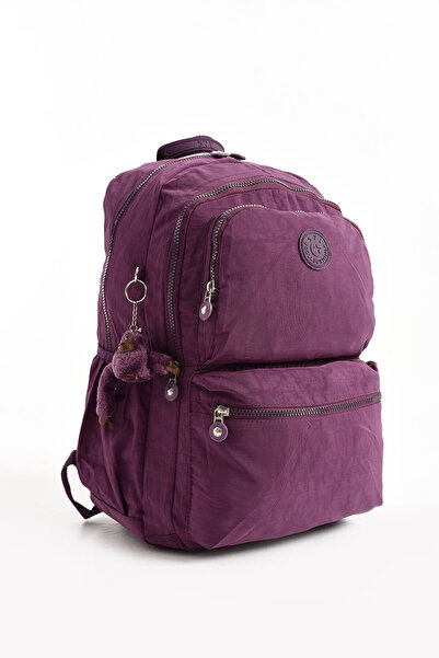yuzuco Rucsac ultraușor, impermeabil, cu buzunare multiple, unisex, mov Model...