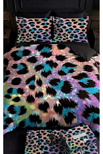 Elmas Dizayn Special Design Brand Double Duvet Cover Set Organic Satin & Cott...