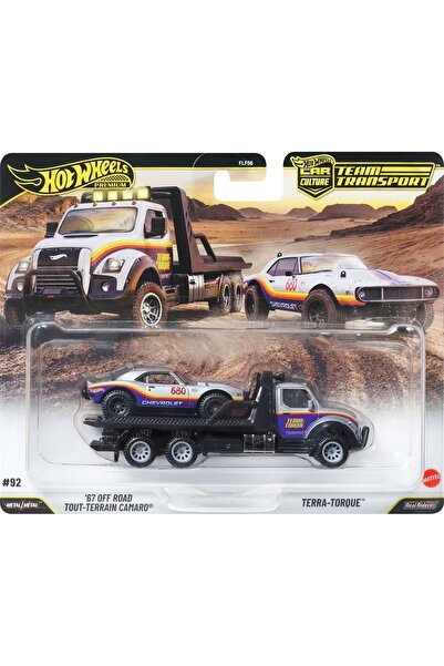 hotwheelstrade مجموعة تيم ترانسبورت '67 للطرق الوعرة تشمل كامارو وتيرا-تورك (...