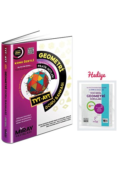 Miray Yayınları 2026 2027 Tyt Ayt Geometri Soru Bankası Karekök Geometri Çıkm...