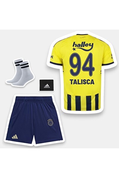 Quaxram Talısca-94 Fênêrbâhç'ê 26-27 Yeni Sezon 4'lü Set Çocuk Futbol Forması...