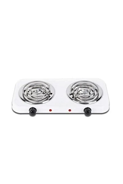 Tradeo 2000W Double Hot Plate Electric Cooker with Dual Burners Adjustable Te...