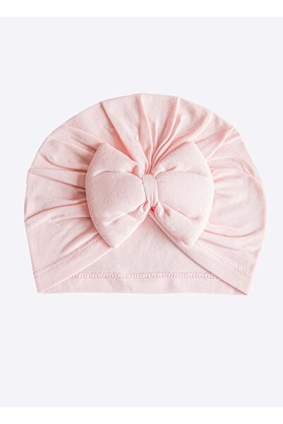 kitikate Organic Bowknot Bonnet Pink