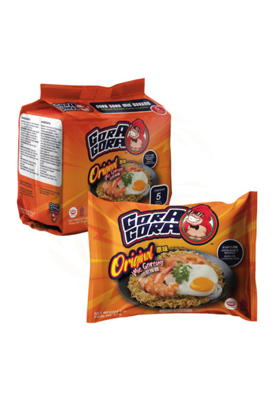 GORA GORA Gora™ Mie Goreng Instant Noodle – Original pack of 40 bags of 65 Gram